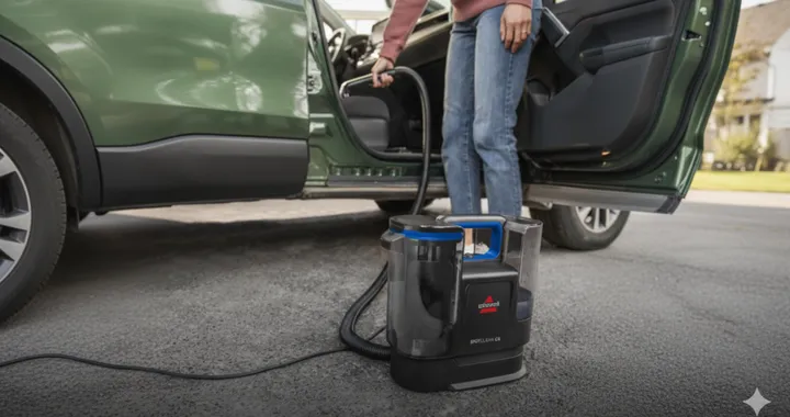 Tappezzeria come nuova con la BISSELL SpotClean C5 a prezzo speciale