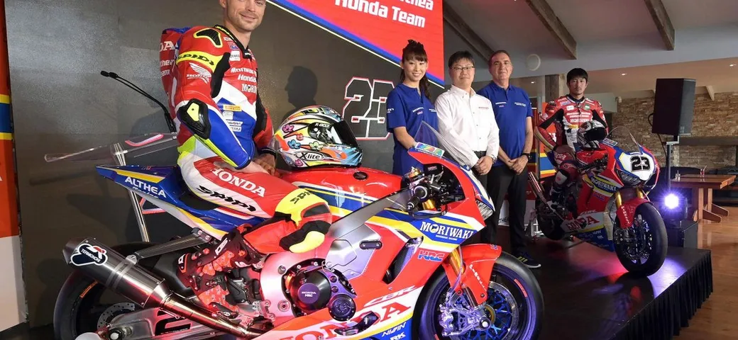 SBK: ecco il team Moriwaki Althea Honda
