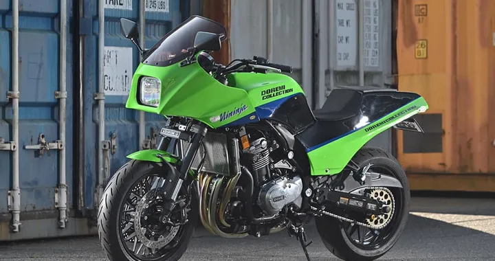 La Kawasaki Z900RS si trasforma nella mitica GPZ900R