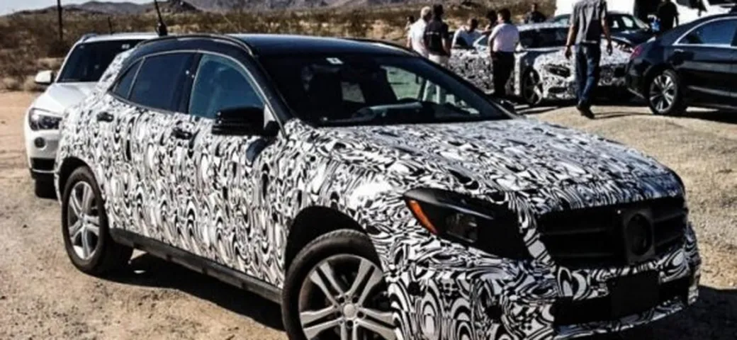 Mercedes GLA: Foto Spia della futura Suv