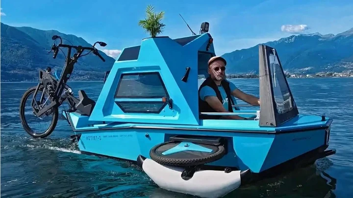 BeTriton: il microcamper elettrico con pedalata assistita