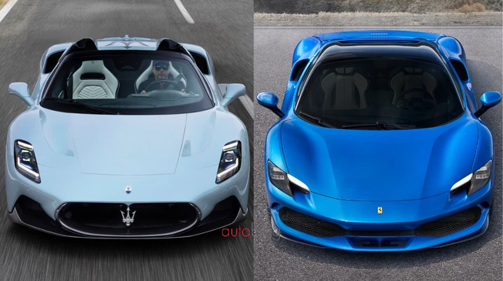 Maserati MC20 Cielo VS Ferrari 296 GTS: sfida tra spider modenesi