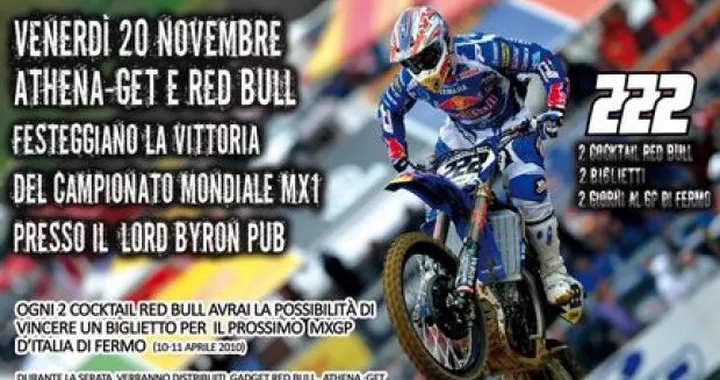 Il Veneto festeggia Antonio Cairoli, Campione del Mondo MX1