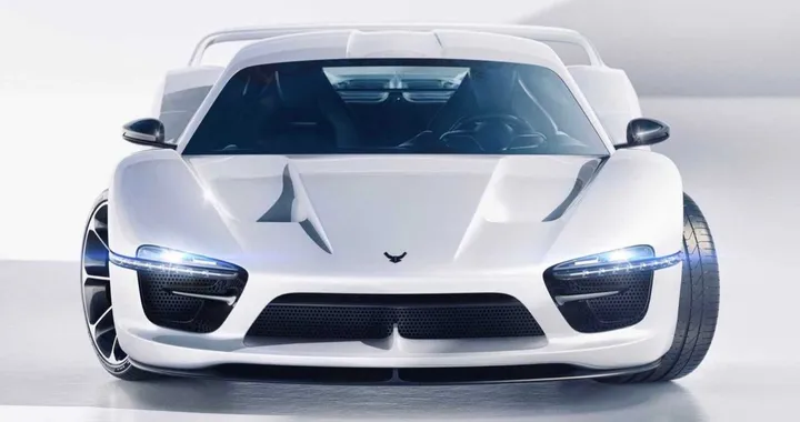 Una Ferrari F50, ma immaginata nel 2021