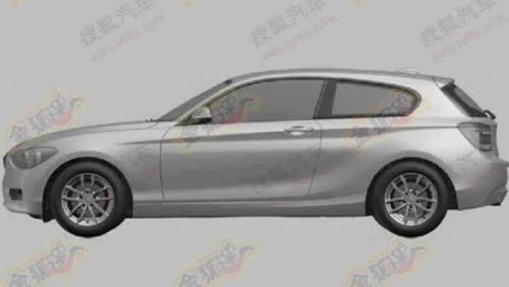 BMW Serie 1 3 porte F20: ecco i disegni tecnici