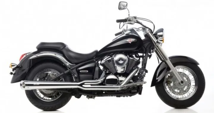 Scarico SilverTail Blackjack per Kawasaki VN 900 Classic ie 2010