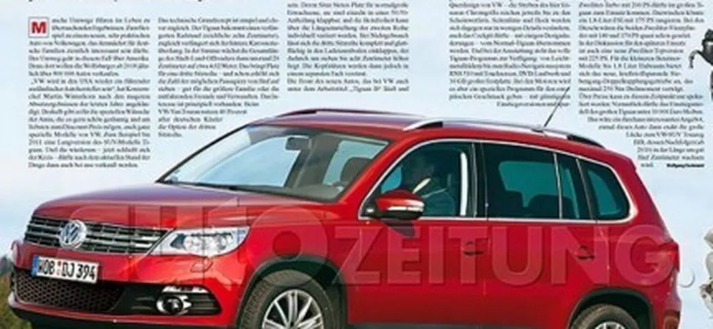 VW Tiguan XXL: un regalo per gli USA?