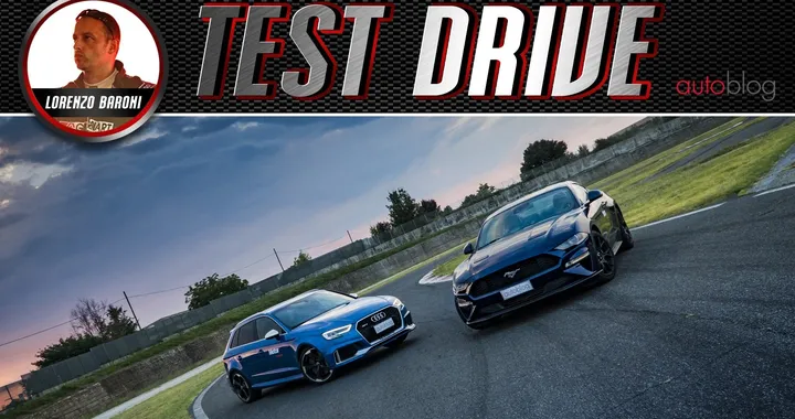 Audi RS 3 vs Ford Mustang Ecoboost: la prova comparativa