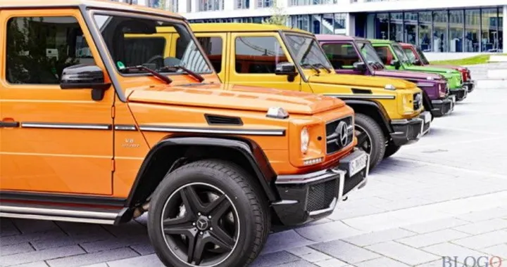 Mercedes Classe G: arriva la Crazy Color Edition