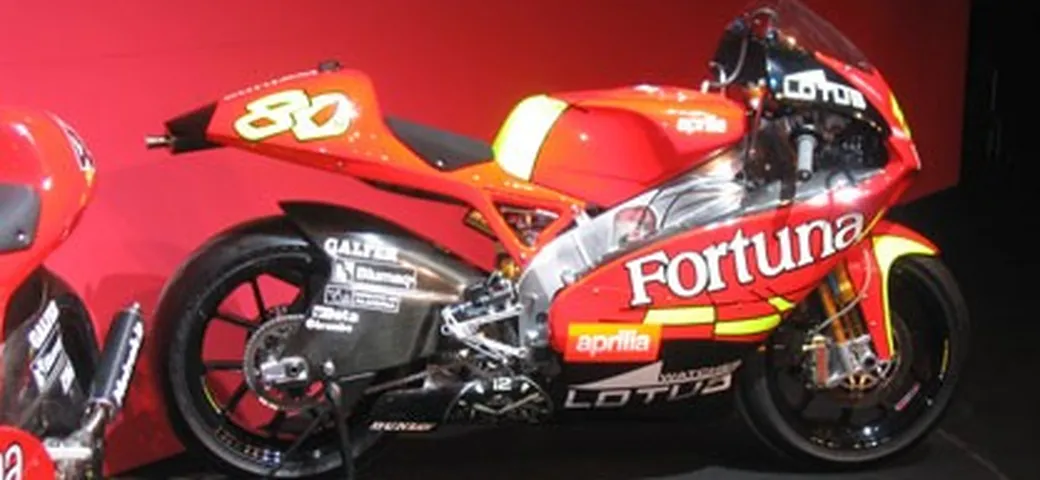 Tecnica della RSW 250 GP Team Fortuna