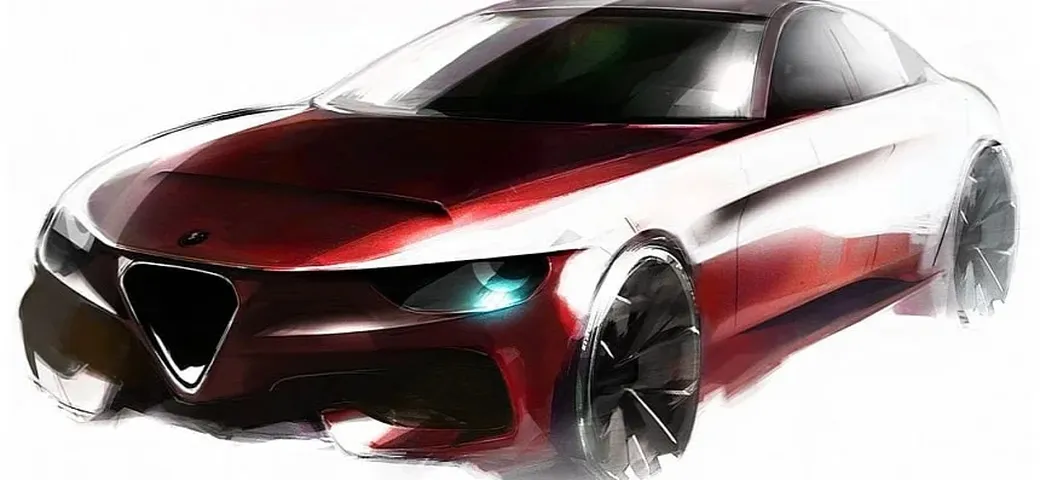 Nuova Alfa Romeo Giulia, come potrebbe essere: stile classico