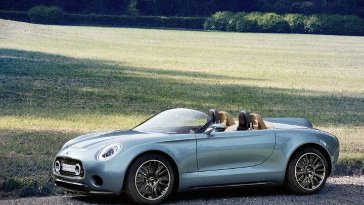 Mini Superleggera Vision: a Villa d'Este la barchetta con Touring Superleggera