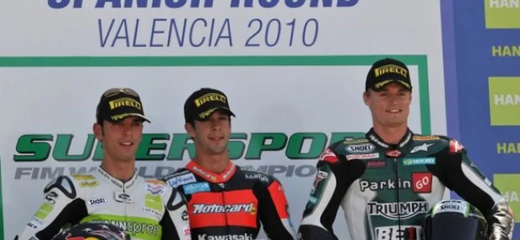 Supersport: primo podio per Chaz Davies con la Triumph Daytona 675