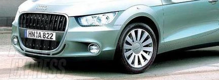 Rendering della futura Audi A1