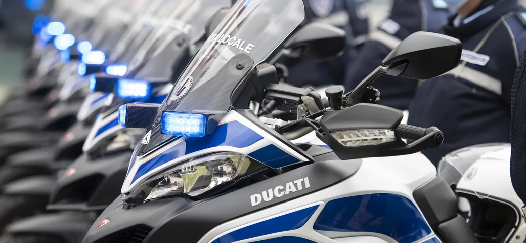 25 Ducati Multistrada 950 per la Polizia Locale di Bologna