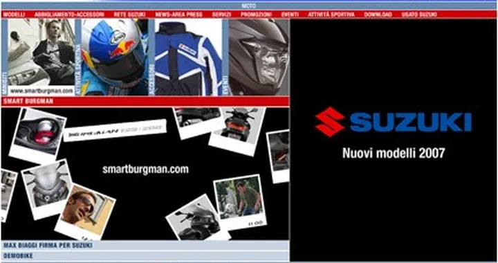 Il sito Suzuki si rinnova