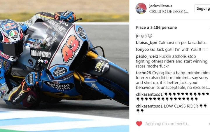 Scontri a Jerez: Bautista vs Miller...vs i social!