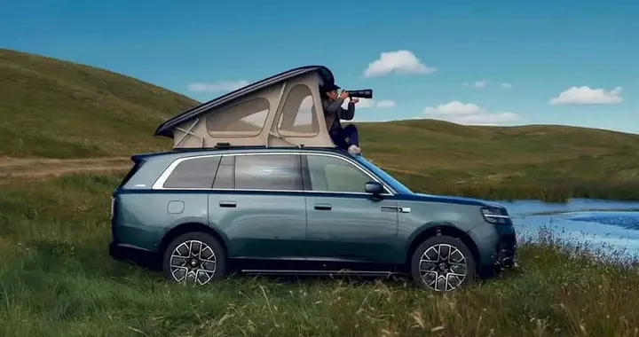 Questo SUV cinese diventa un camper in 30 secondi e percorre oltre 1.700 km