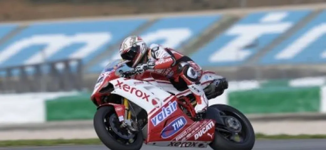 WSBK: Il team Ducati Xerox conclude i test a Valencia
