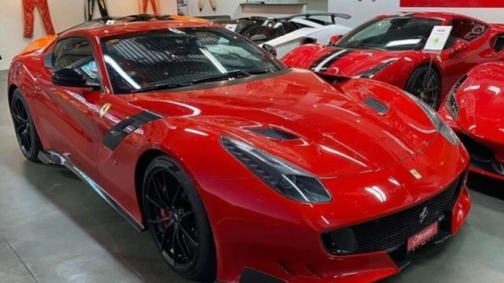 La Ferrari F12tdf di Kimi Raikkonen in vendita ad una cifra da capogiro