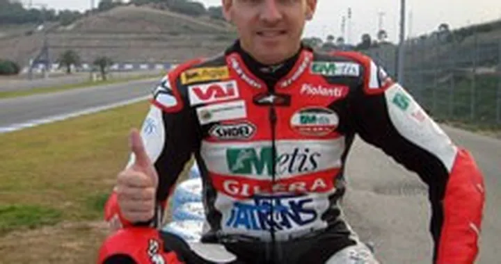 Test ad Jerez: Locatelli in pista con la Gilera