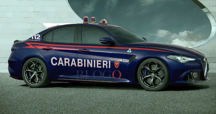Alfa Romeo Giulia Carabinieri: il primo render