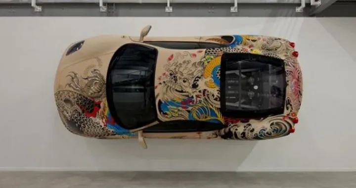 La Ferrari F430 Tatuata di Philippe Pasqua