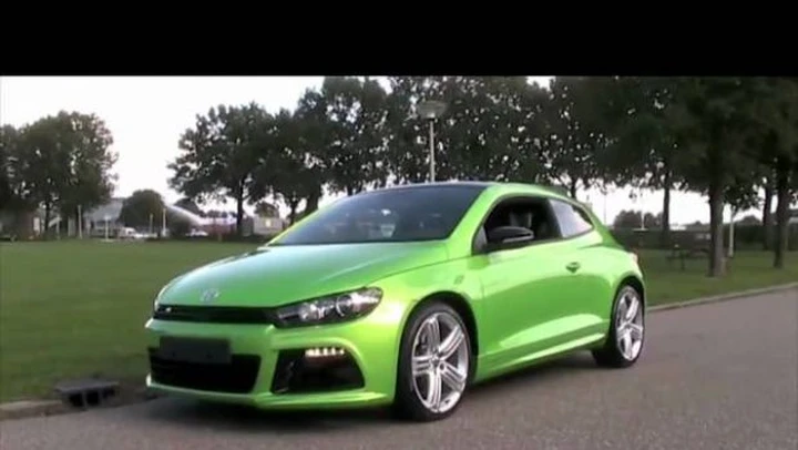Volkswagen Scirocco R: a Francoforte arriverà in livrea verde; ecco come suona