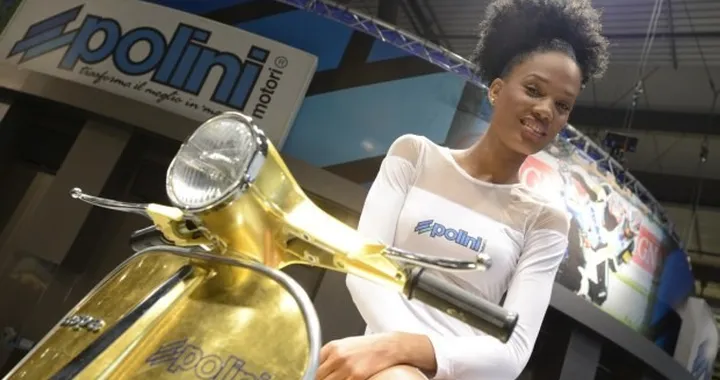 Vespa Polini Gold 23 Carati