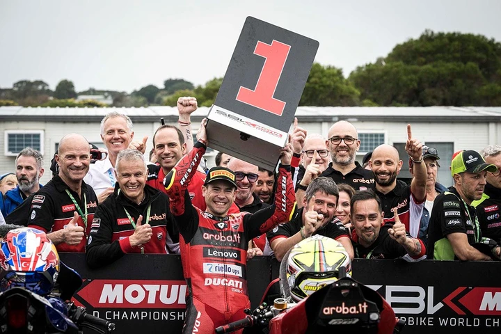 SBK Australia: Bautista subito vincente in Gara-1