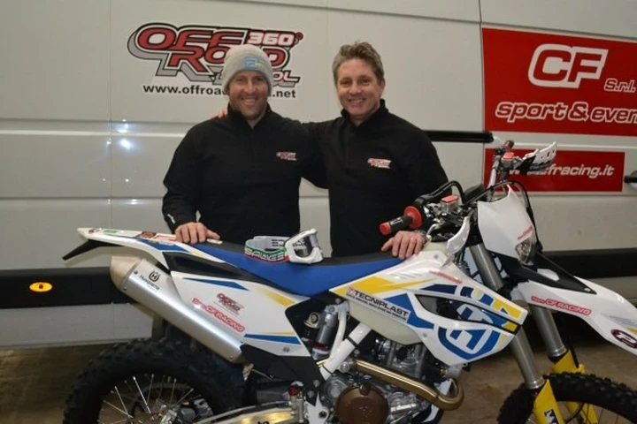 Alessandro Botturi alla Off Road School Husqvarna 2014