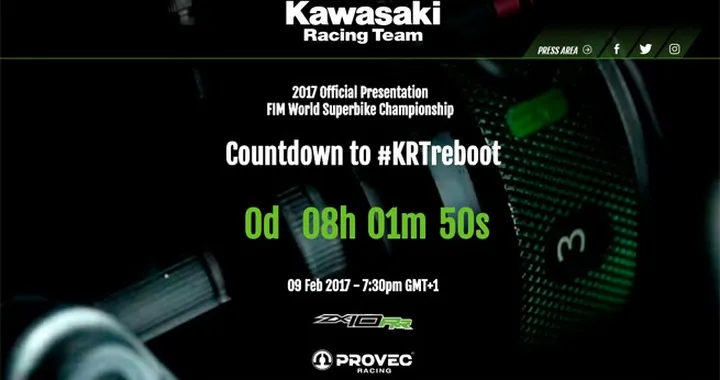 SBK, presentazione Kawasaki Racing Team in Streaming