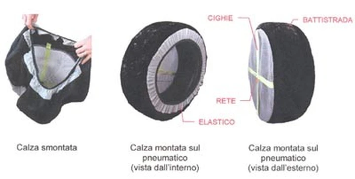 Calze da neve Multigrip, le più economiche