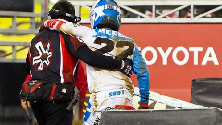 Supercross: Chad Reed infortunato, stagione finita