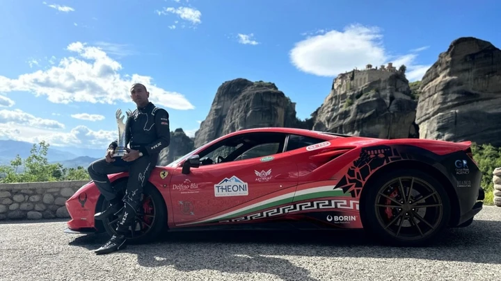 Fabio Barone: nuovo record con la Ferrari F8 Tributo