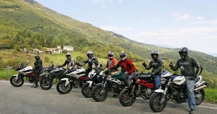 Moto Morini provate dal Motoclub Pompone