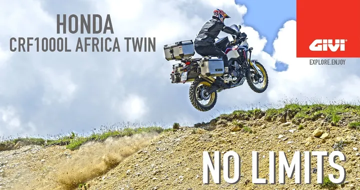 Honda AFRICA TWIN. NO LIMITS with GIVI
