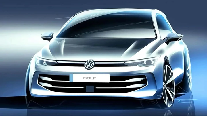 Volkswagen Golf Restyling: alcuni bozzetti anticipano le sue linee