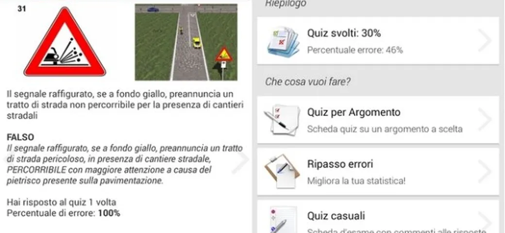 Rubrica App per Motociclisti: Galileo Quiz Patente