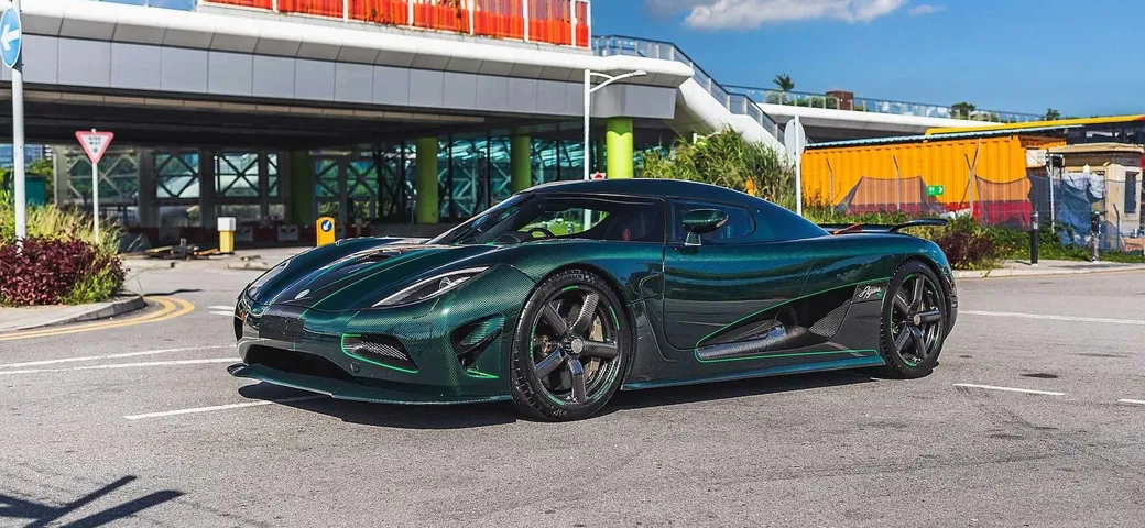 Koenigsegg Agera S: un esemplare verde andrà all’asta ad Hong Kong