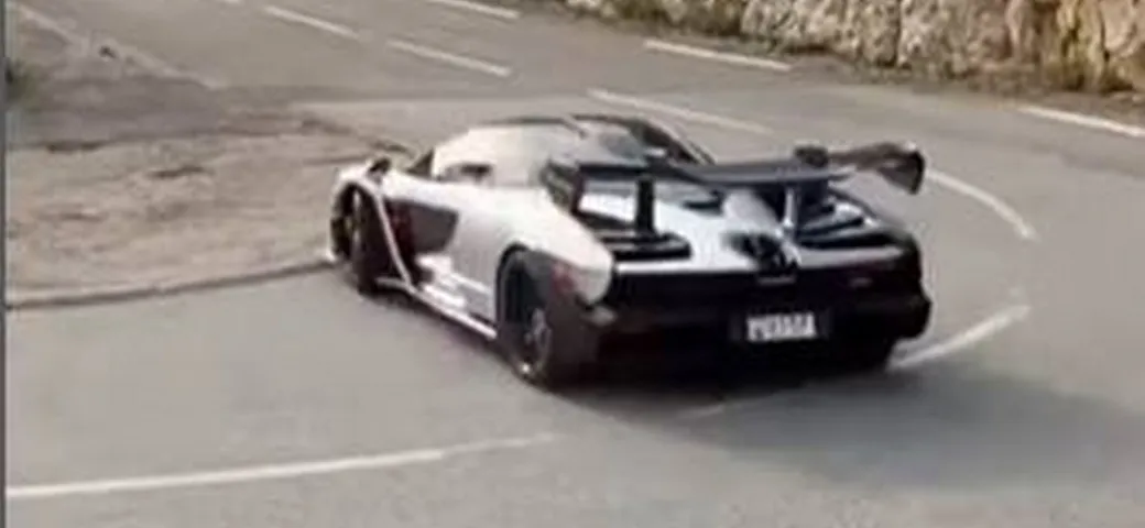 McLaren Senna: testacoda al tornante ed è epic fail | Video