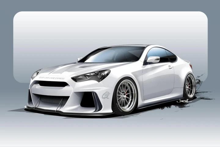 Hyundai Genesis Coupé: al SEMA con 500 cavalli
