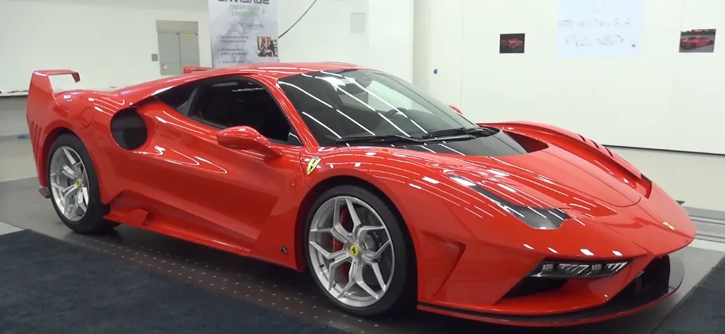 7X Design GTO Vision: una supercar con motore Ferrari
