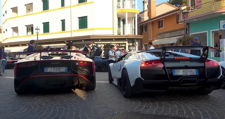 Lamborghini Murciélago SV o Aventador SV: battaglia sonora [Video]