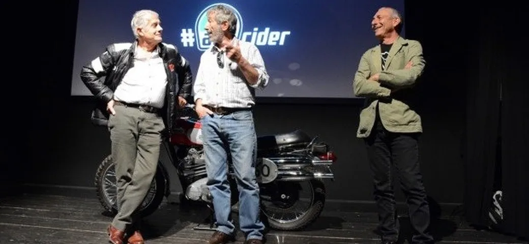 Dainese lancia il video 'Old Dogs' con Agostini e Lucchinelli
