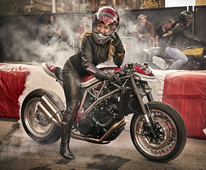 Louis Moto Custom: Caty M Glam Mai Lin