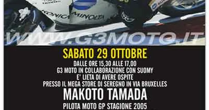 Makoto Tamada da G3 Moto