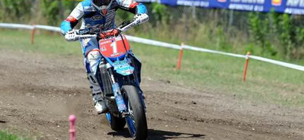 Italiano Supermoto: Gozzini e Lazzarini dominano Pomposa