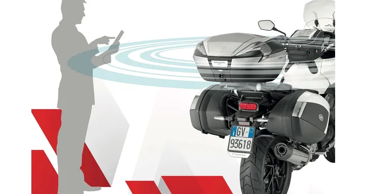 GIVI: arriva il bauletto che si apre e si chiude con un’App