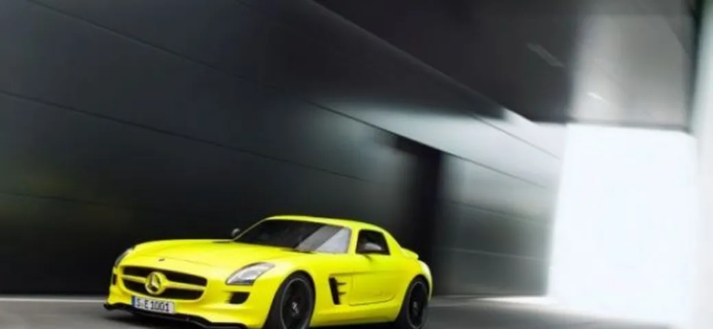 Mercedes SLS E-Cell: in anteprima la coupè elettrica AMG